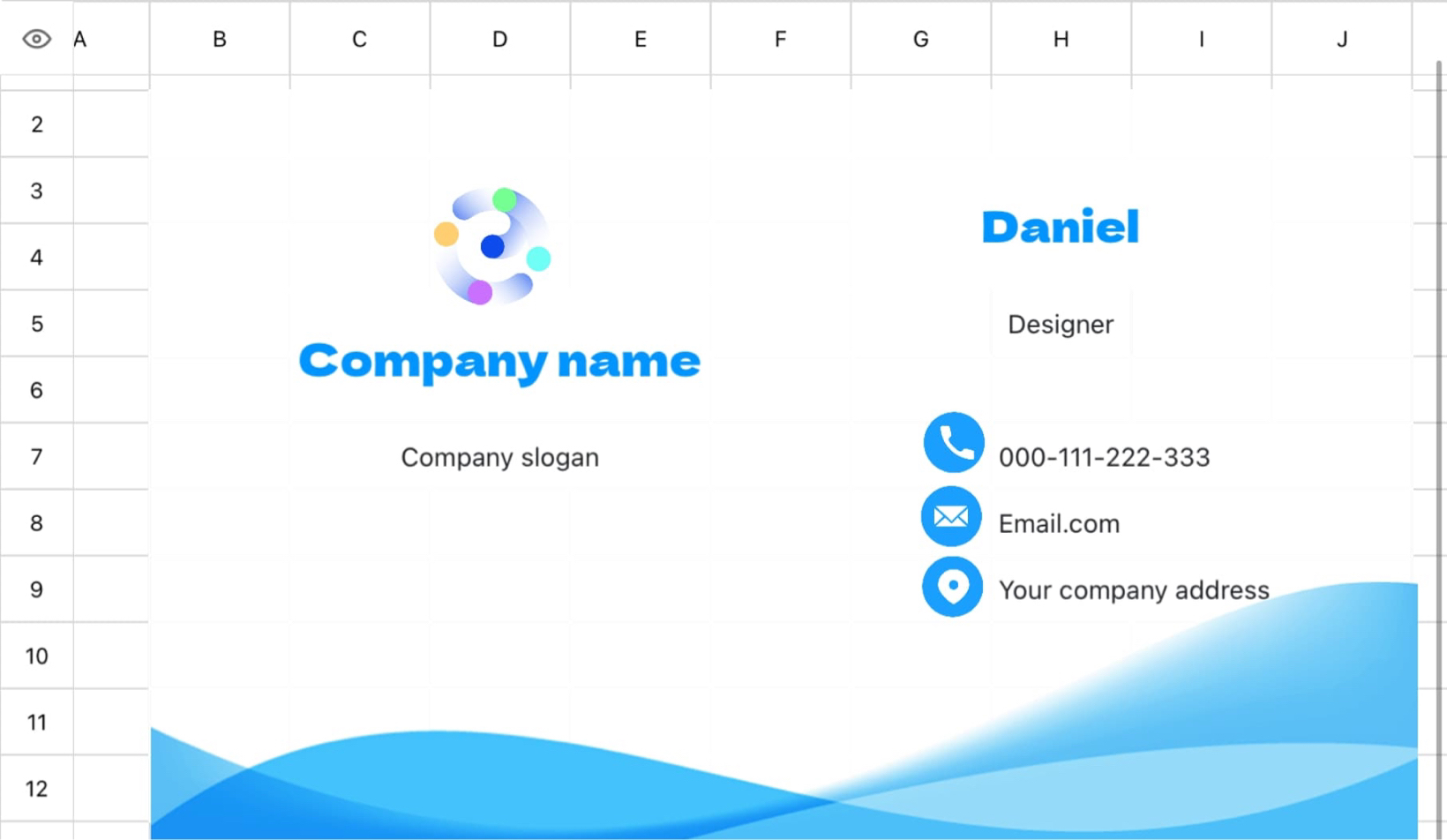 Business card 4